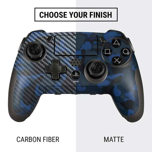 Blue Street Camo PlayStation Scuf Vantage 2 Controller Skin